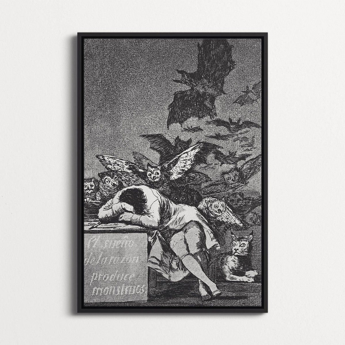 ARTCANVAS The Sleep of Reason selling Produces Monsters 1799 Canvas Art Print by Francisco De Goya