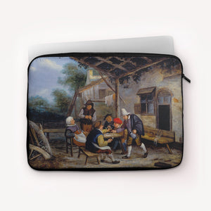 Laptop Sleeves Adriaen van Ostade Peasants Drinking