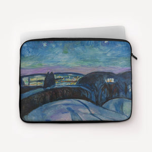 Laptop Sleeves Edvard Munch Starry Night