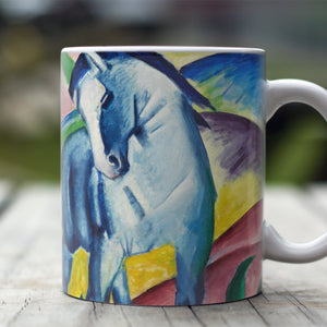 Ceramic Mugs Franz Marc Blue Horse I