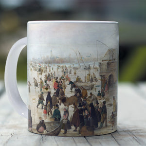 Ceramic Mugs Hendrick Avercamp A Scene on the Ice