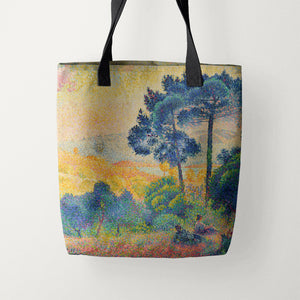 Tote Bags Henri Edmond Cross Color and Light