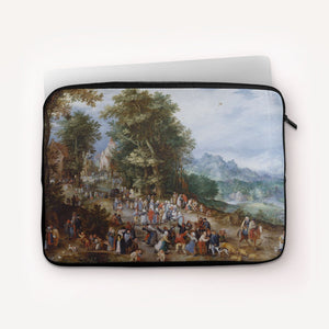 Laptop Sleeves Jan Brueghel the Elder Flemish Fair