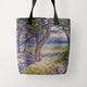 Tote Bags Theo van Rysselberghe The Mediterranean at Le Lavandou