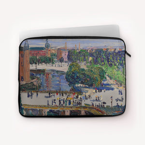 Laptop Sleeves Vasily Kandinsky Amsterdam, View from the Window