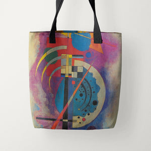 Tote Bags Vasily Kandinsky Hommage a Grohmann