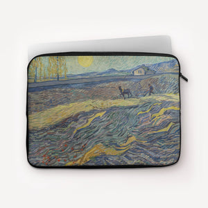 Laptop Sleeves Vincent van Gogh Farmer in a Field