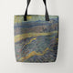 Tote Bags Vincent van Gogh Farmer in a Field