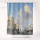 Shower Curtains Willem van de Velde Dutch Ships in a Calm